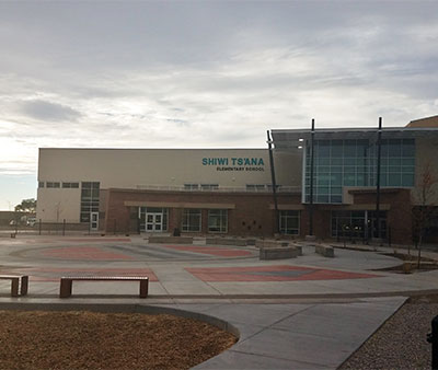 The New Zuni High School
